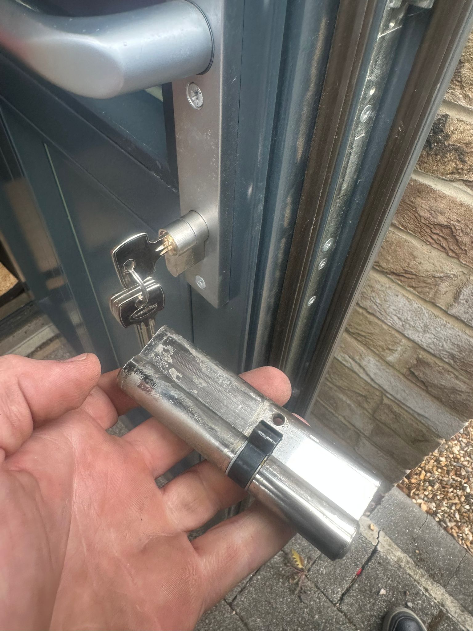 Lock change and cylinder upgrade London